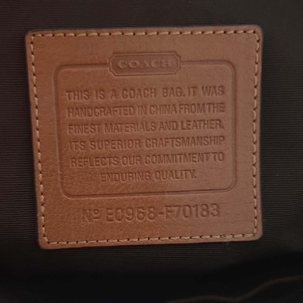EUC: Coach (Sm Cc's) Men's Y2K Messenger Bag - Picture 8 of 16